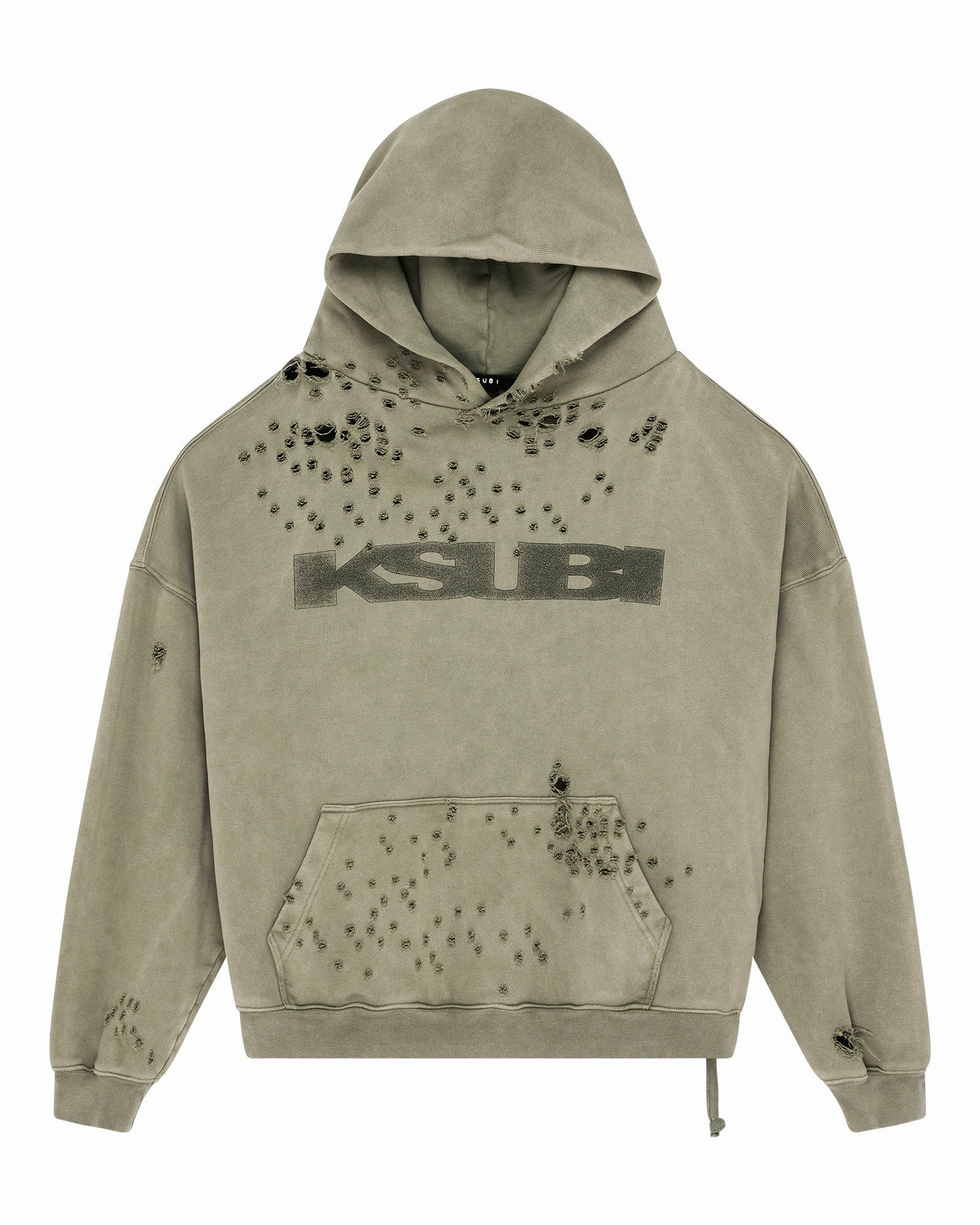 BLASTED EKCESS HOODIE OUTBACK Ribbed Hem Finish