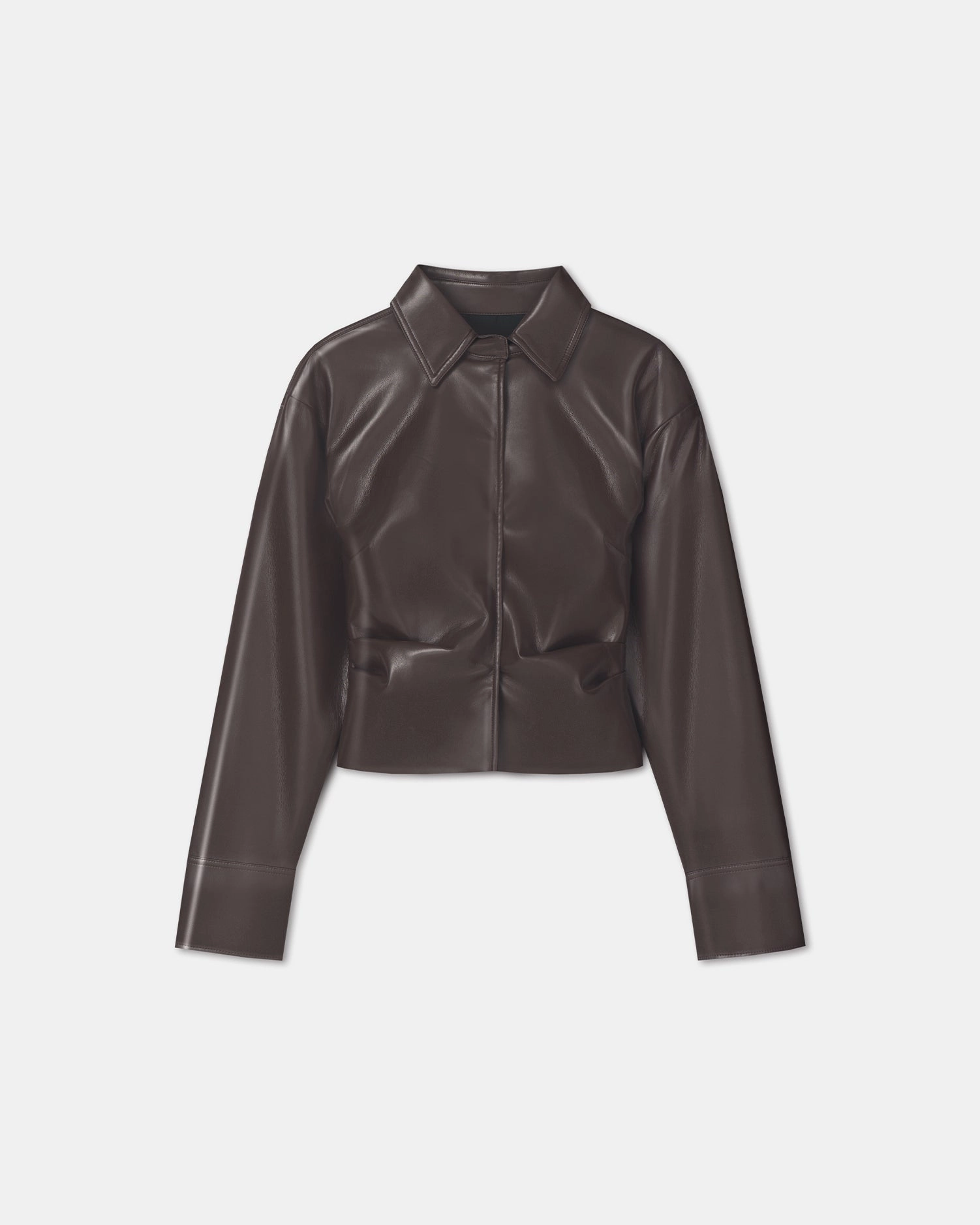 Hildie - Okobor Shirt - Coffee Ground UVProtection Coating Anti Pilling Finish