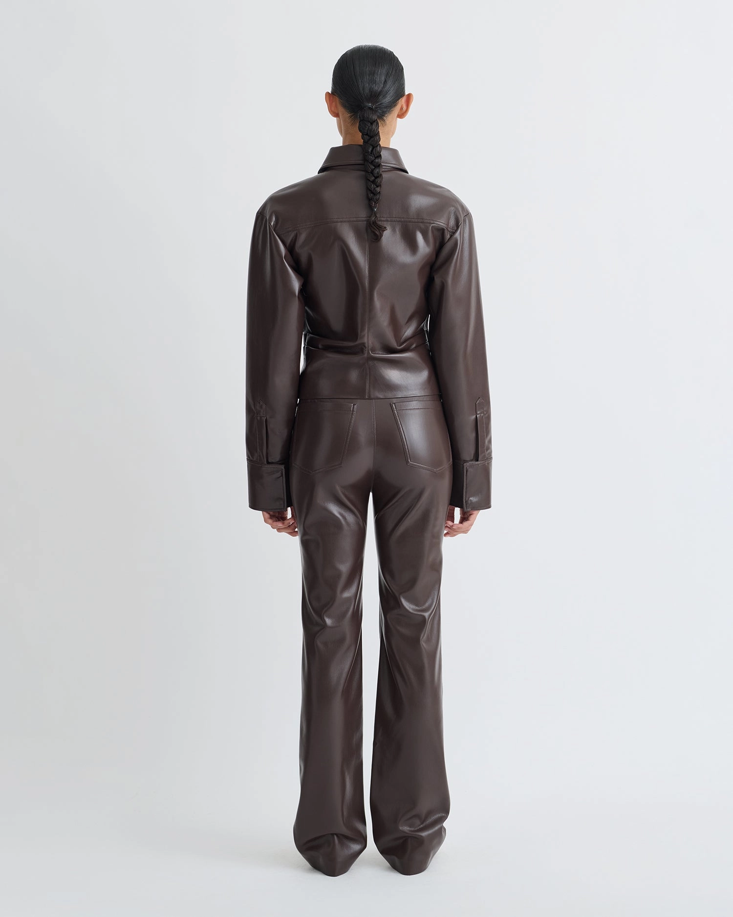 Reinforced Elbow Patches HighDensity Knit Hildie - Okobor Shirt - Coffee Ground