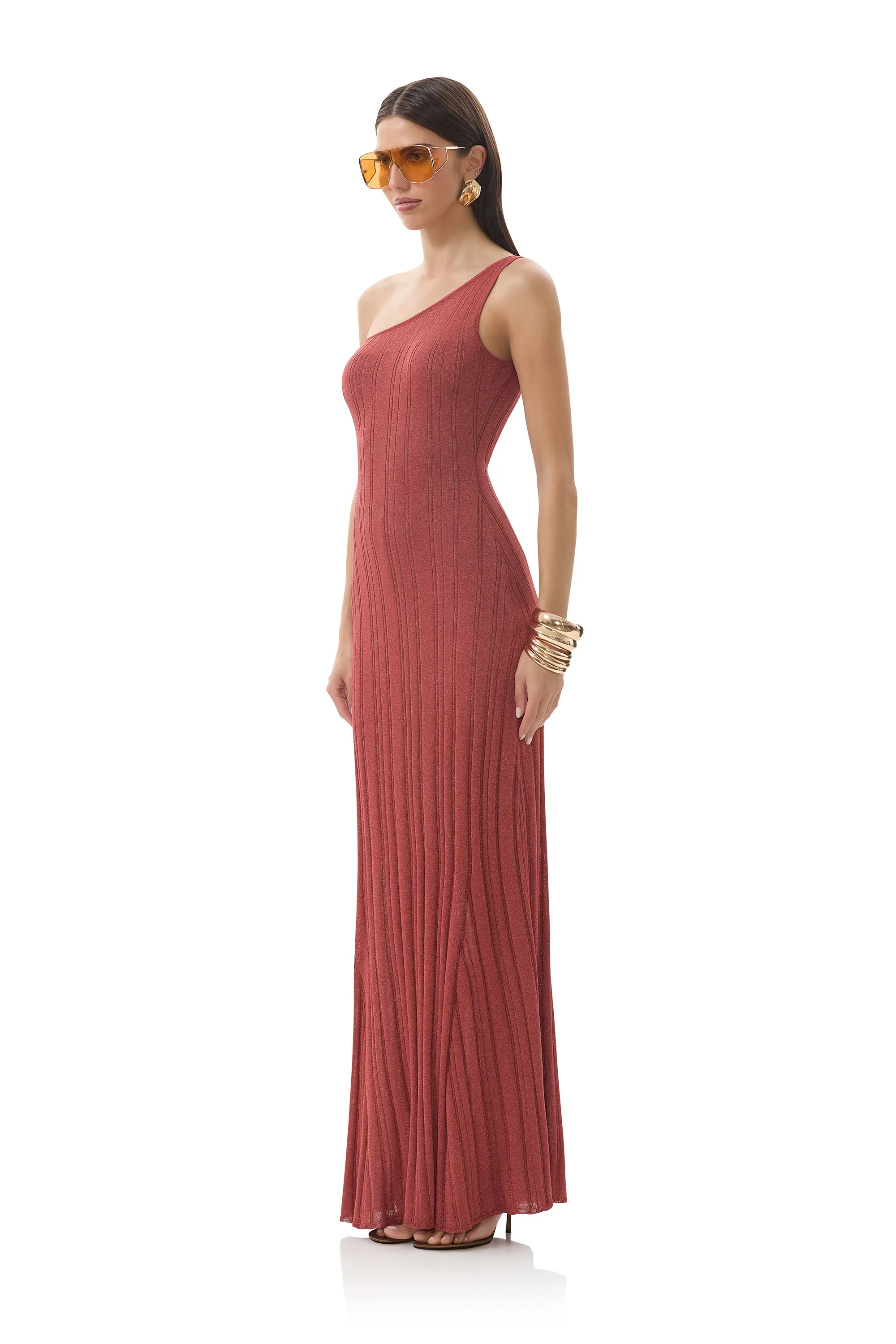 Urban Cool Removable-Straps Hoda Dress - Rust
