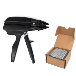 Hog Ringer Tool & 2,500 Hog Rings Bundle