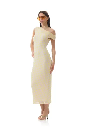 Holden Dress - Sun Dot High low hem