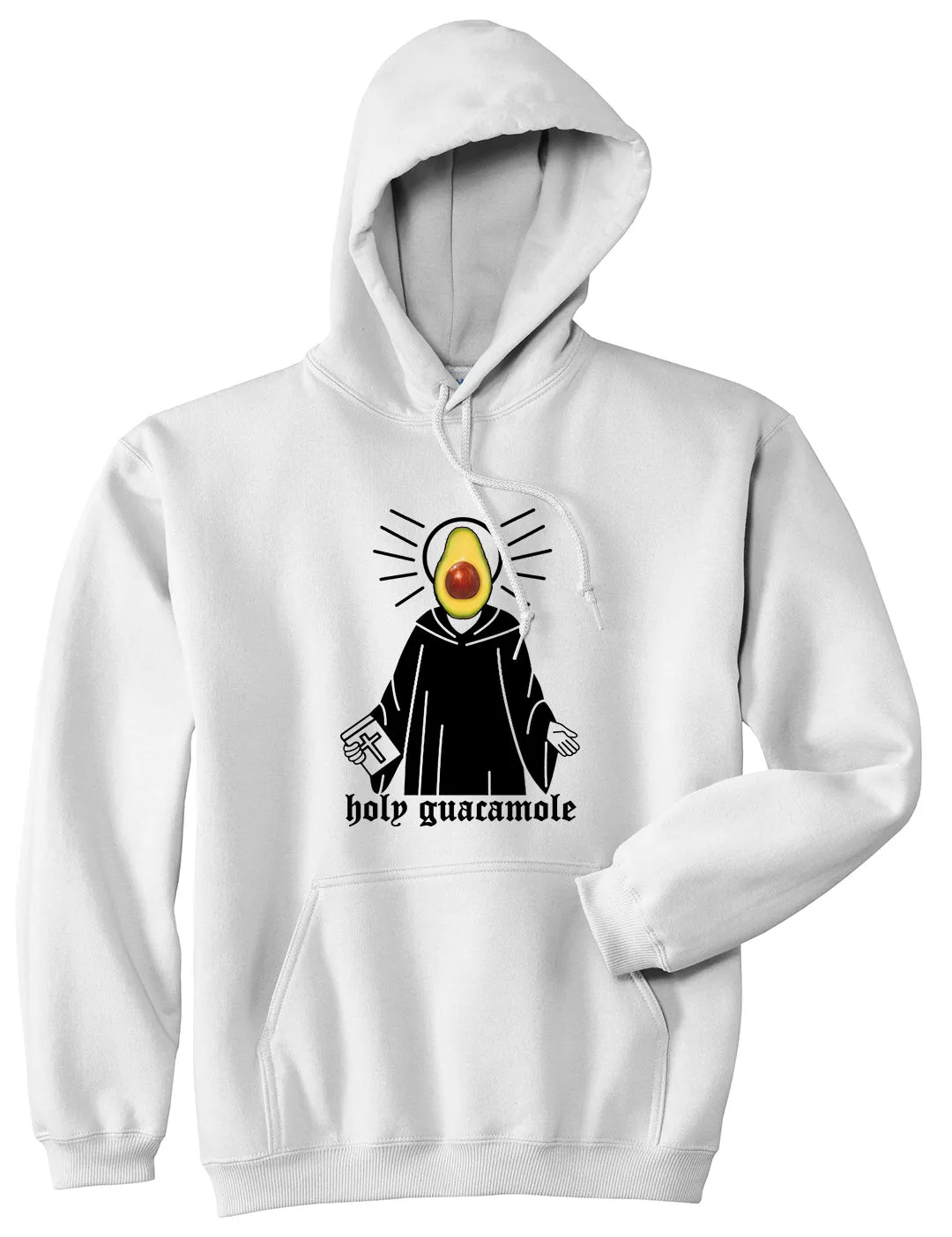 Holy Guacamole Funny Mens Pullover Hoodie