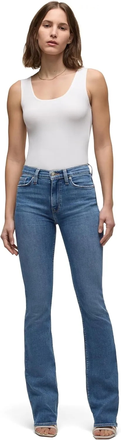 HUDSON Women's Barbara High Rise Petite Bootcut Jean