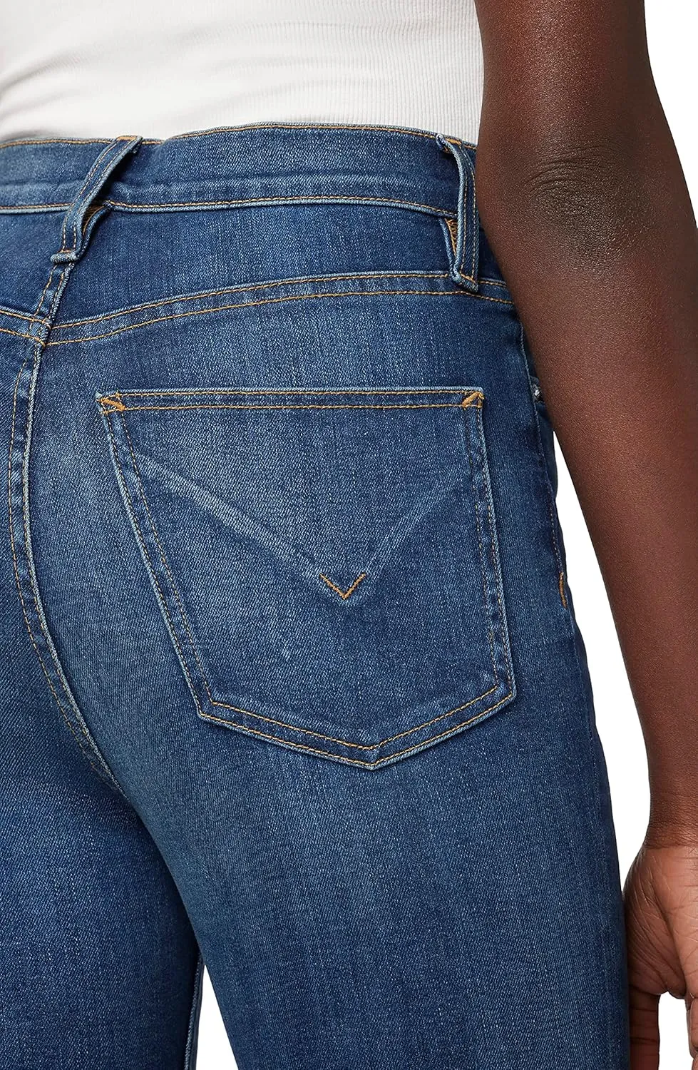 HUDSON Women's Centerfold Extreme High Rise Super Skinny Jean