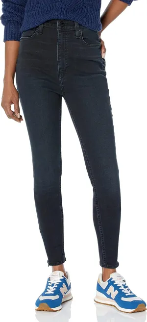 HUDSON Women's Centerfold Extreme High Rise Super Skinny Jean