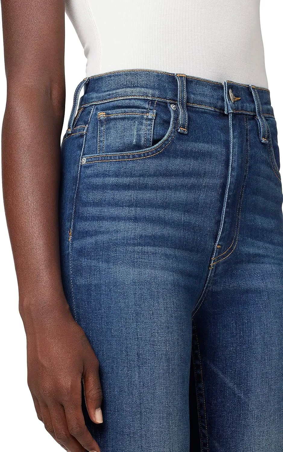 HUDSON Women's Centerfold Extreme High Rise Super Skinny Jean