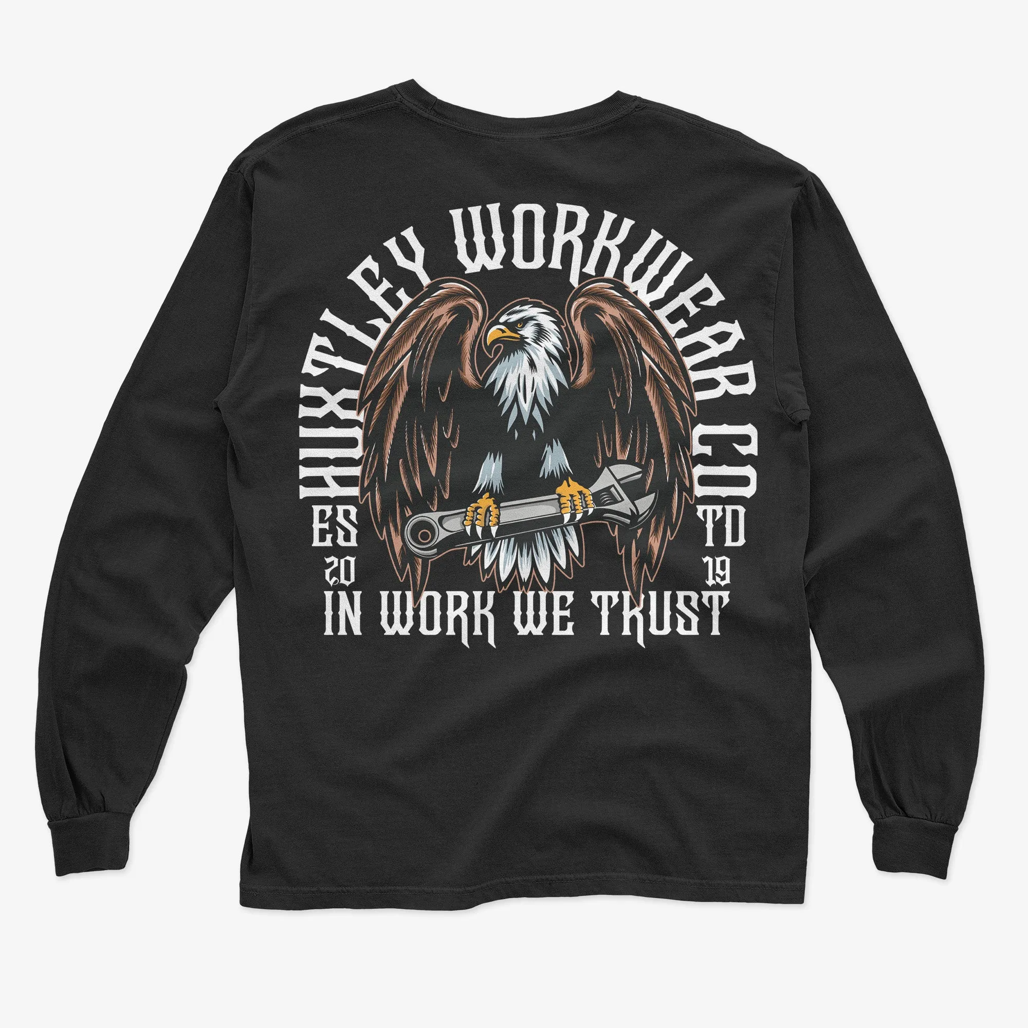 HX-226 "In Work We Trust" L/S Tee