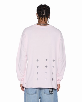 ALLDAY BIGGIE LS TEE ICE QUARTZ All-Day Comfort Wear