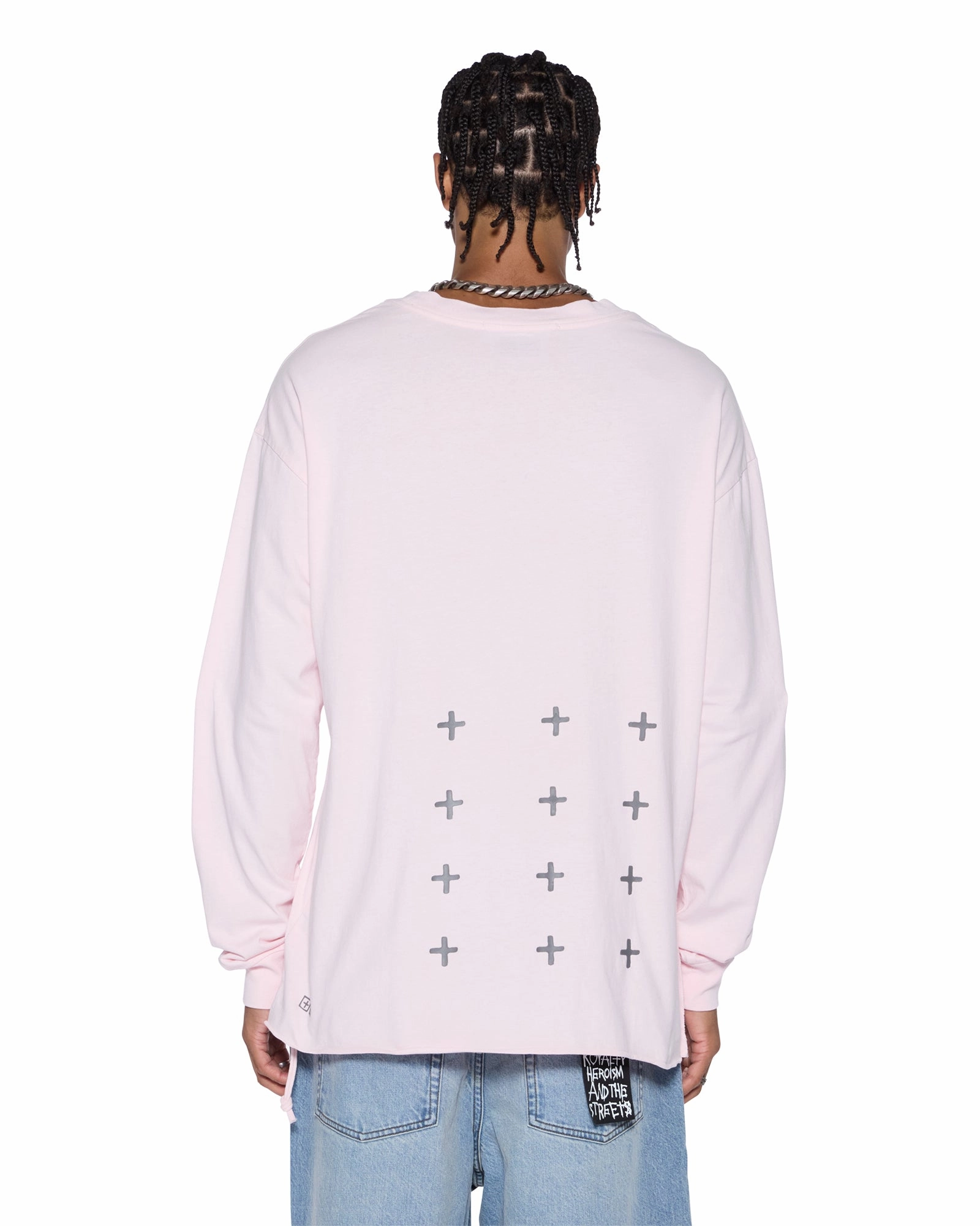 ALLDAY BIGGIE LS TEE ICE QUARTZ All-Day Comfort Wear