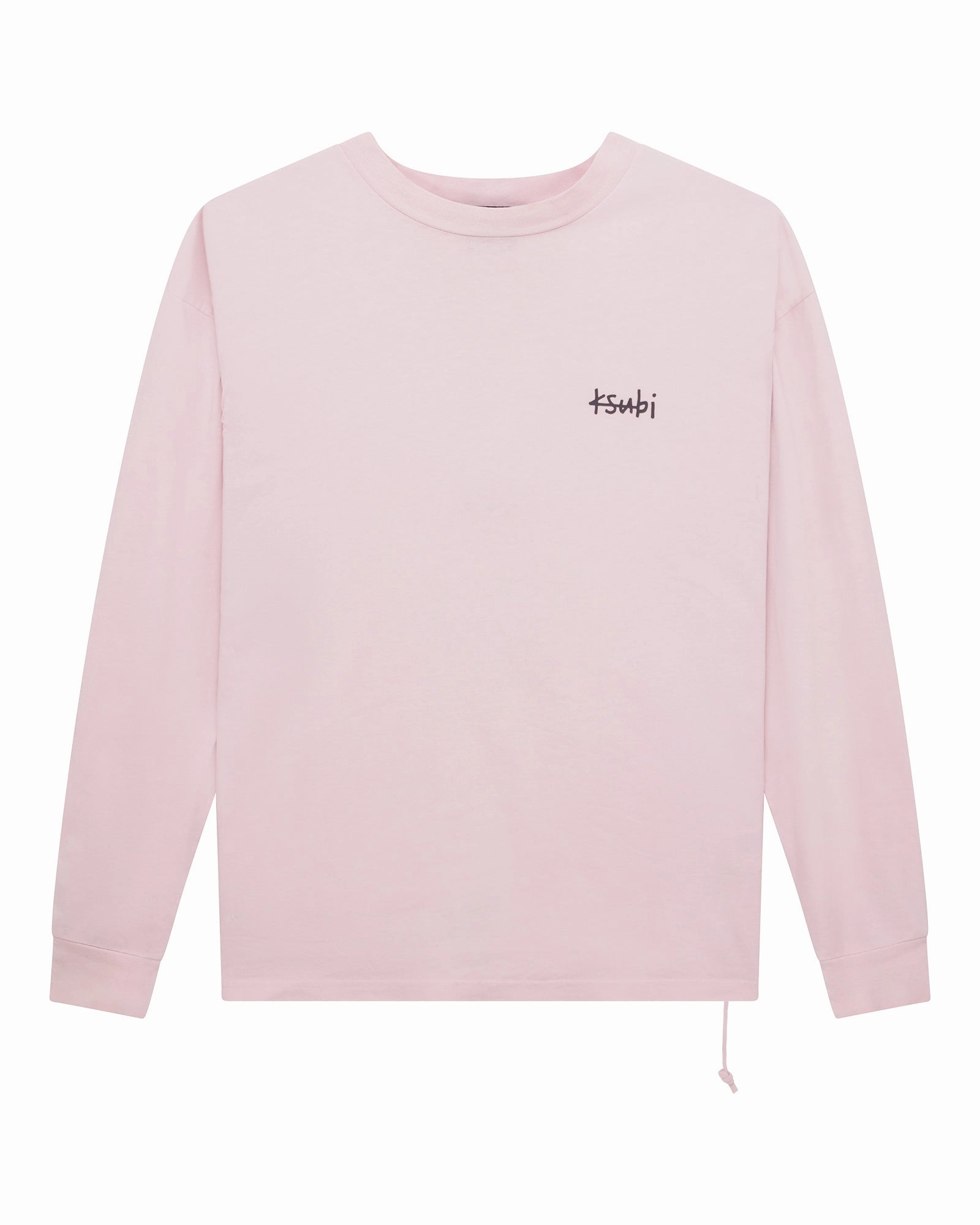 ALLDAY BIGGIE LS TEE ICE QUARTZ Classic timelessness