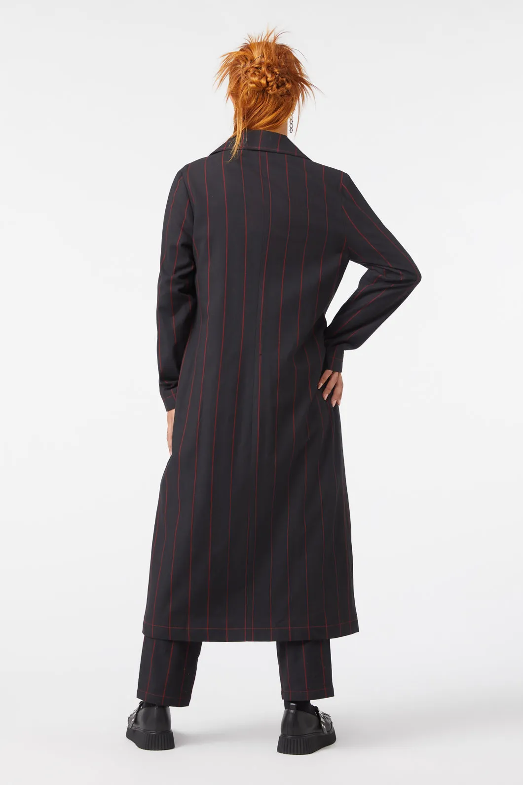 Impossible Things Pin Stripe Coat