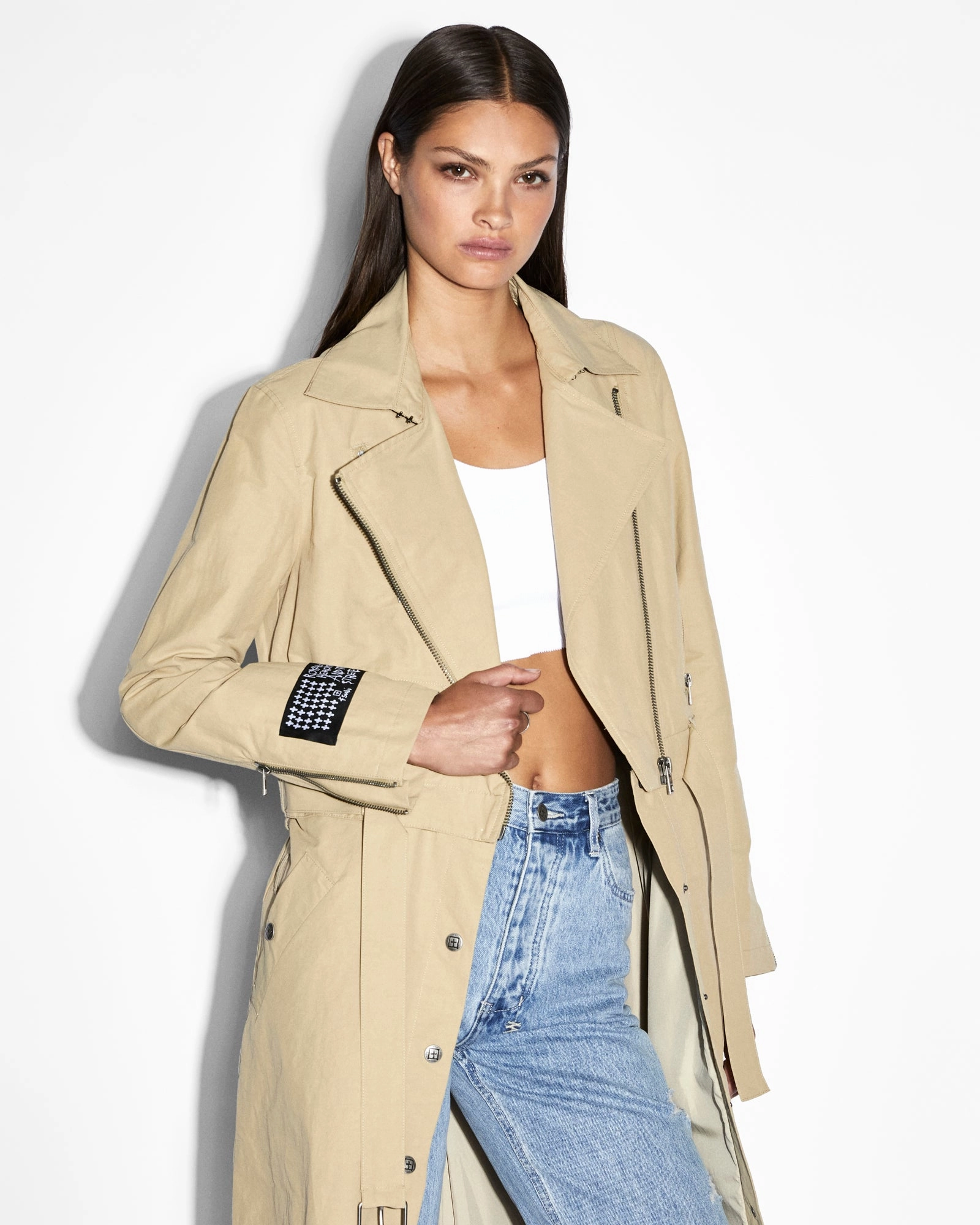 INCOGNITO BIKER/TRENCH KHAKI Propagate