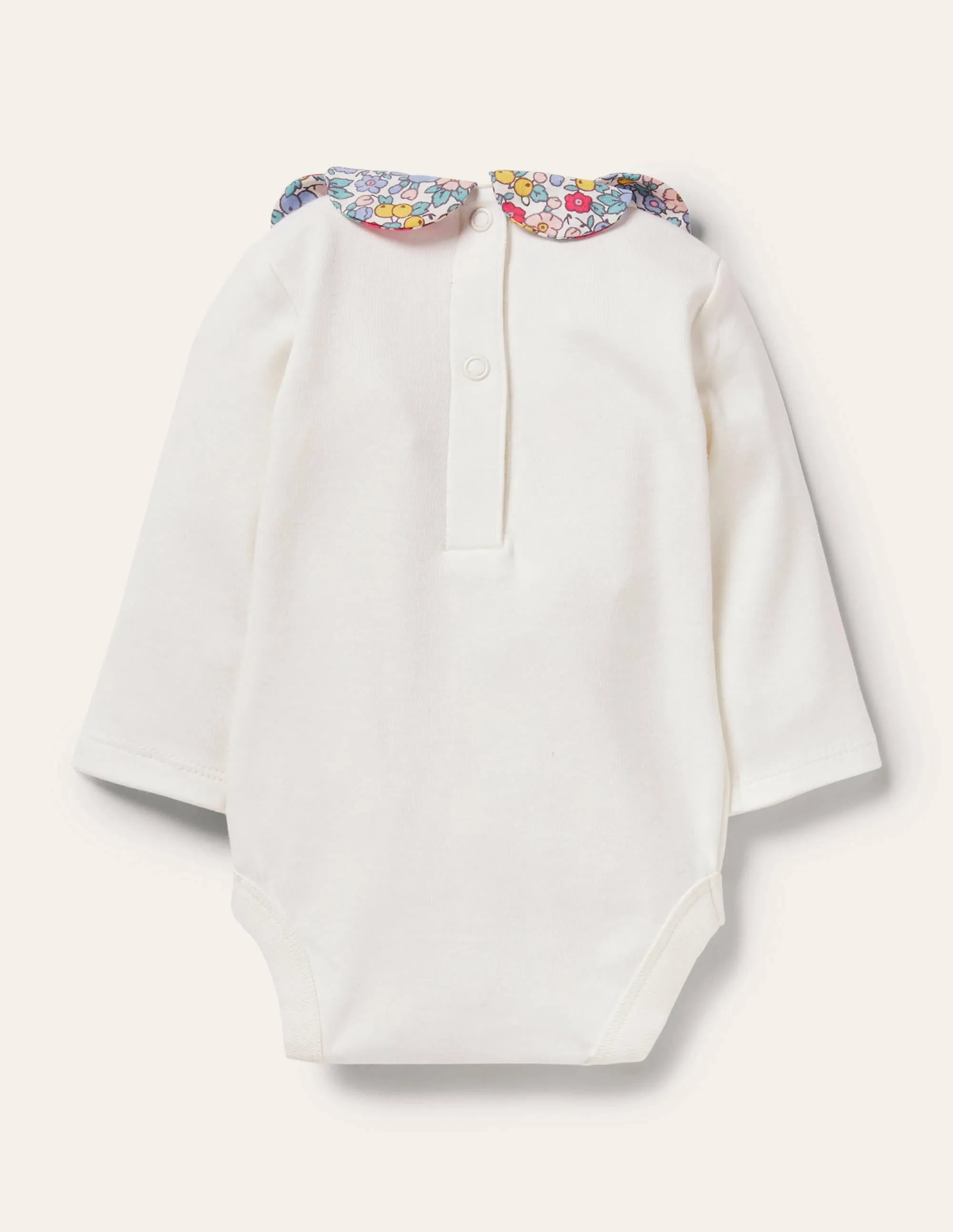 Interest Collar Body-Multi Apple Blossom Floral