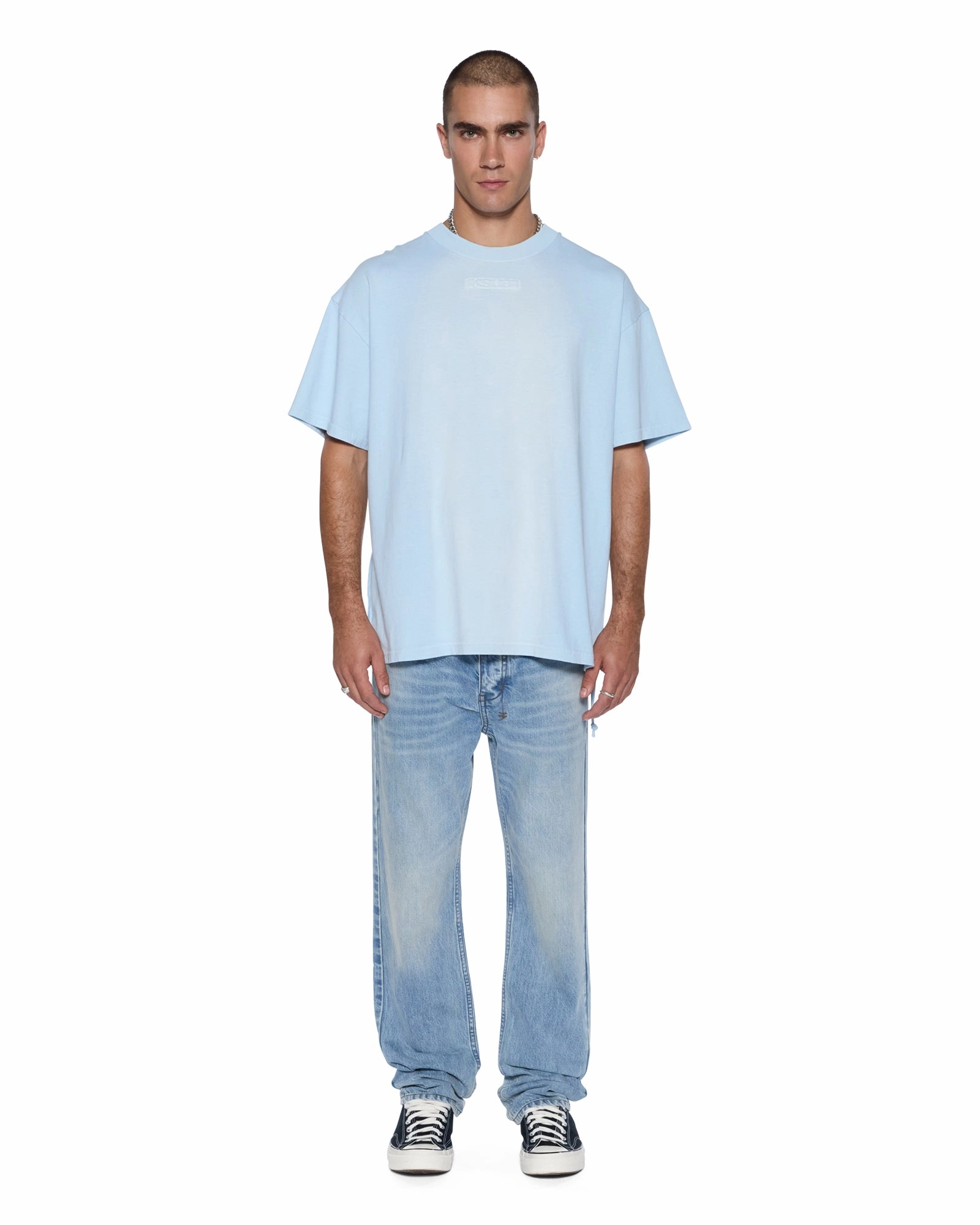 Breathable mesh panel Casual Comfort Wear INTRUDER EKCESS SS TEE ICE MIST