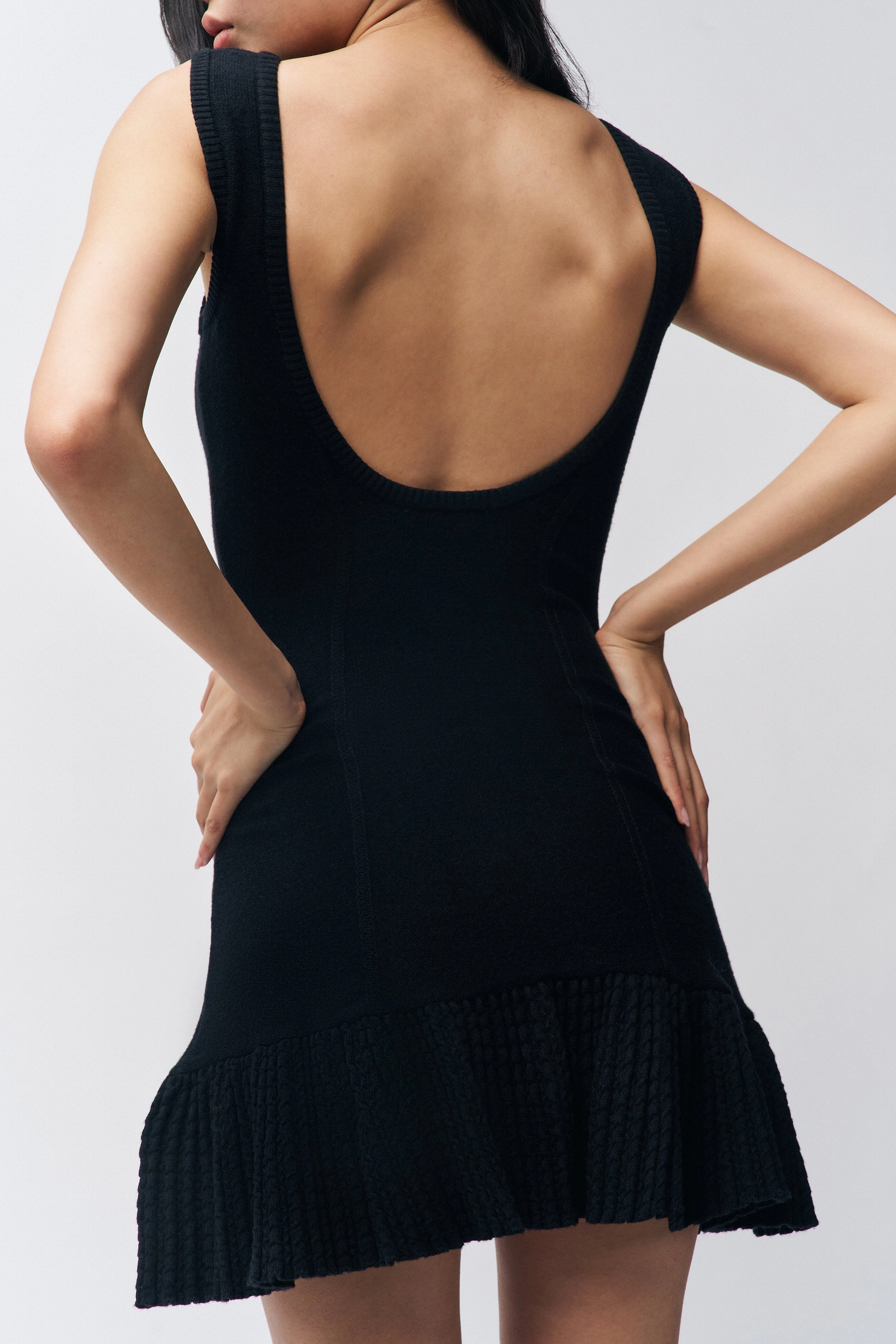 Iris Dress DoubleLayered Edging