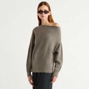 Iris Off-Shoulder Sweater Soft Layer