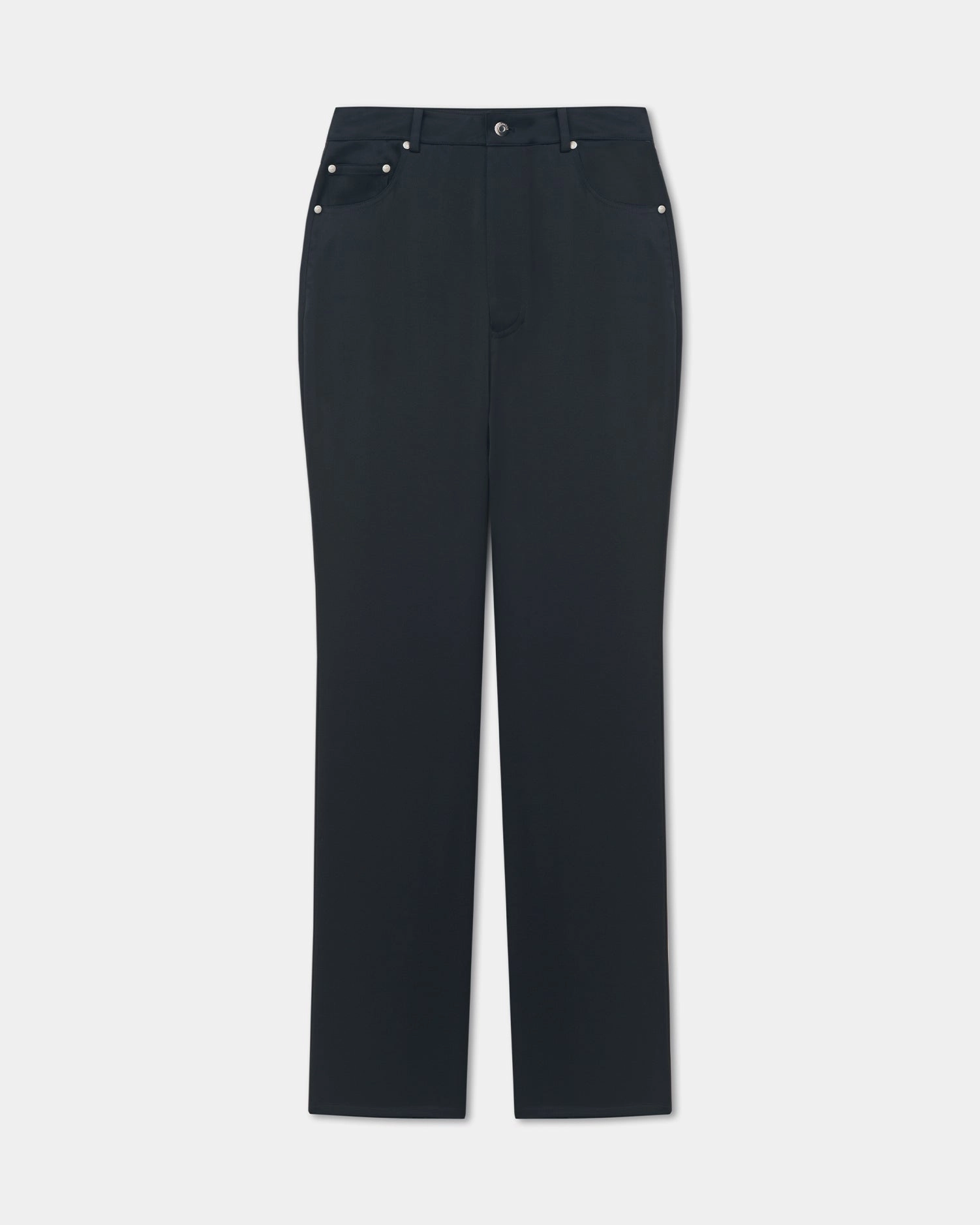 Jacoba - Slip Satin Pants - Black Ultimate Wear Comfy Wardrobe