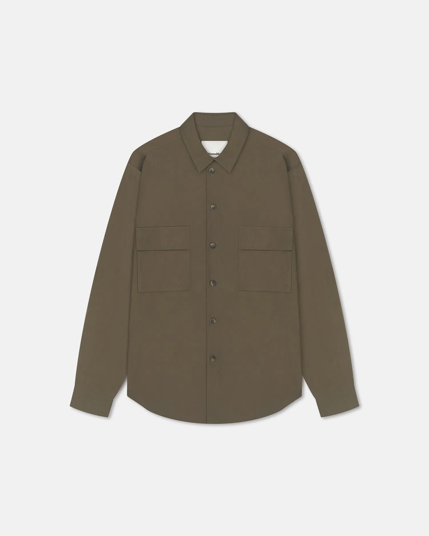 Hypoallergenic fabric Jari - Long-Sleeve Shirt - Uniform Green