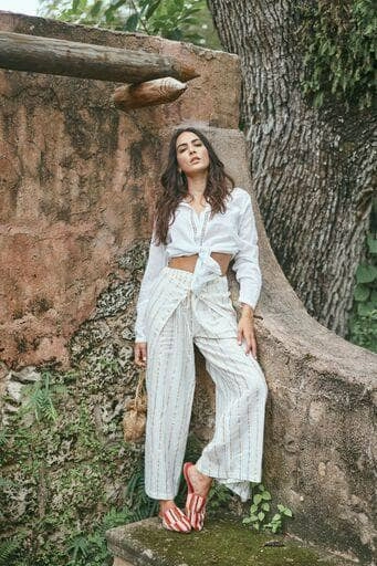 JAZMINE PANTS Minimalist Waist Casual Flex
