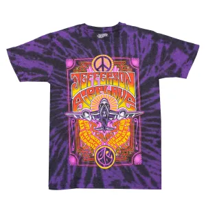 Jefferson Airplane Live in San Francisco Tie Dye T Shirt