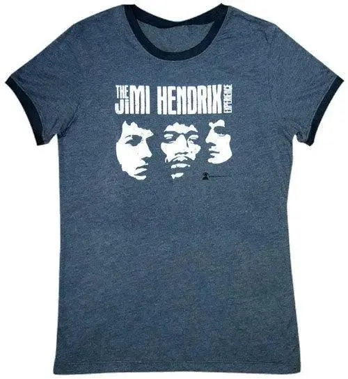 Jimi Hendrix Womens Ringer Tee