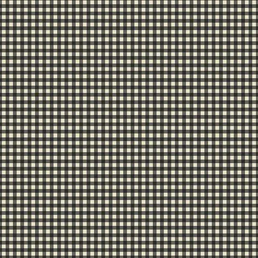 Jingle Bell Flannel - Village Check Black
