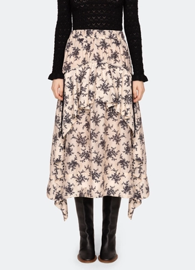 Bold Waistband Stretch waistband Joan Skirt