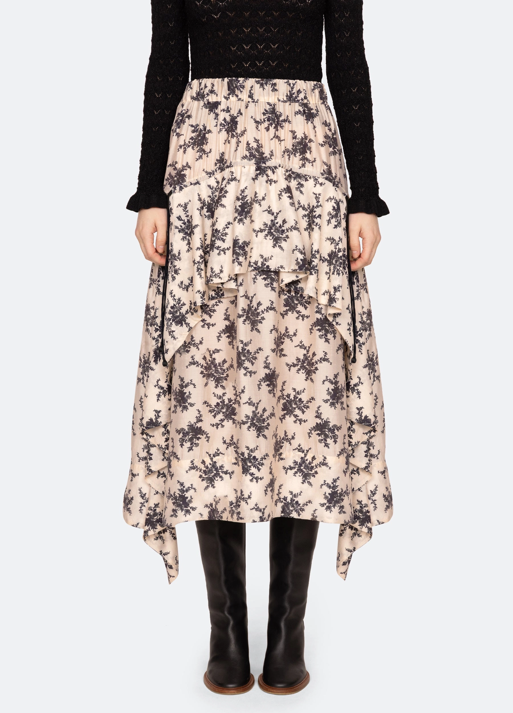 Durable Waistband Joan Skirt