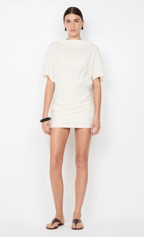 JOLENE MINI DRESS - IVORY Soft Appeal Effortless Style