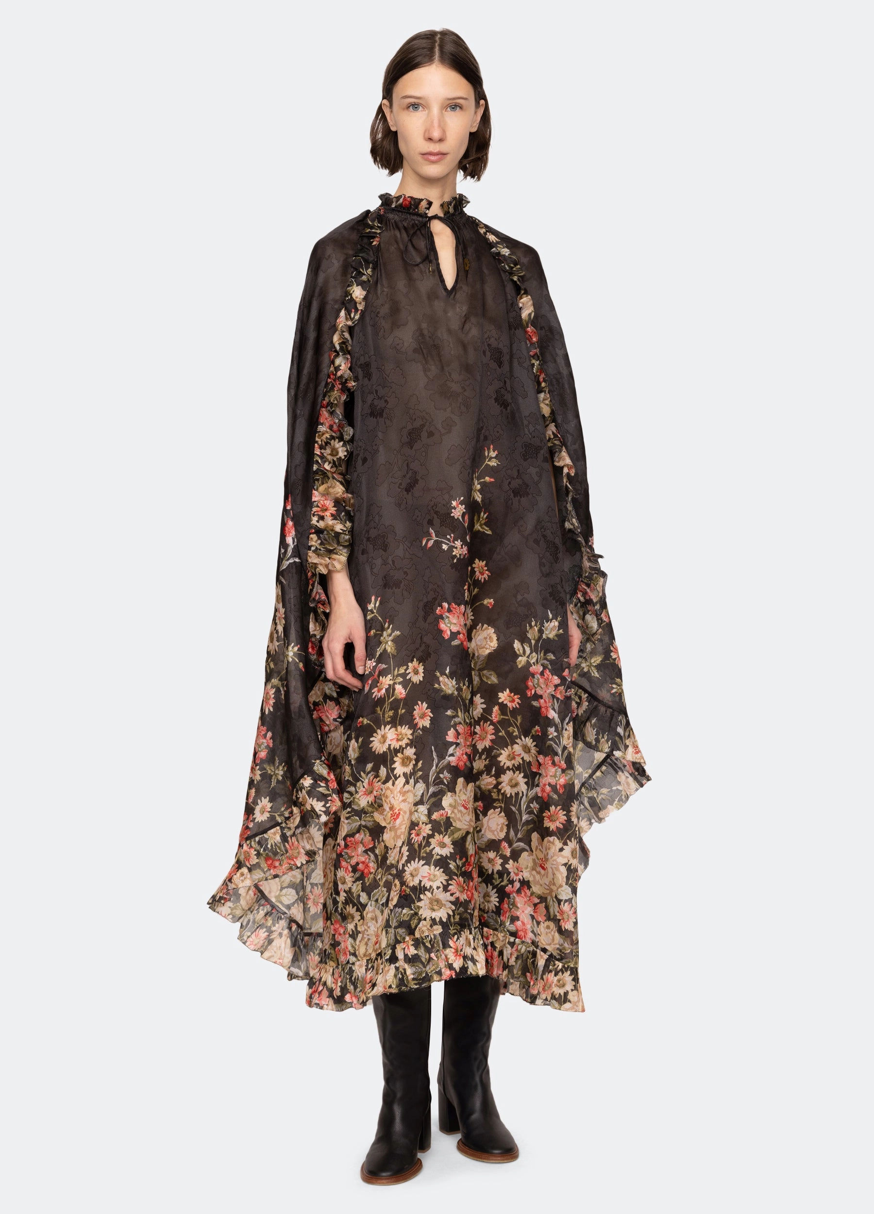 Jolie Cape Dress Timeless Edge