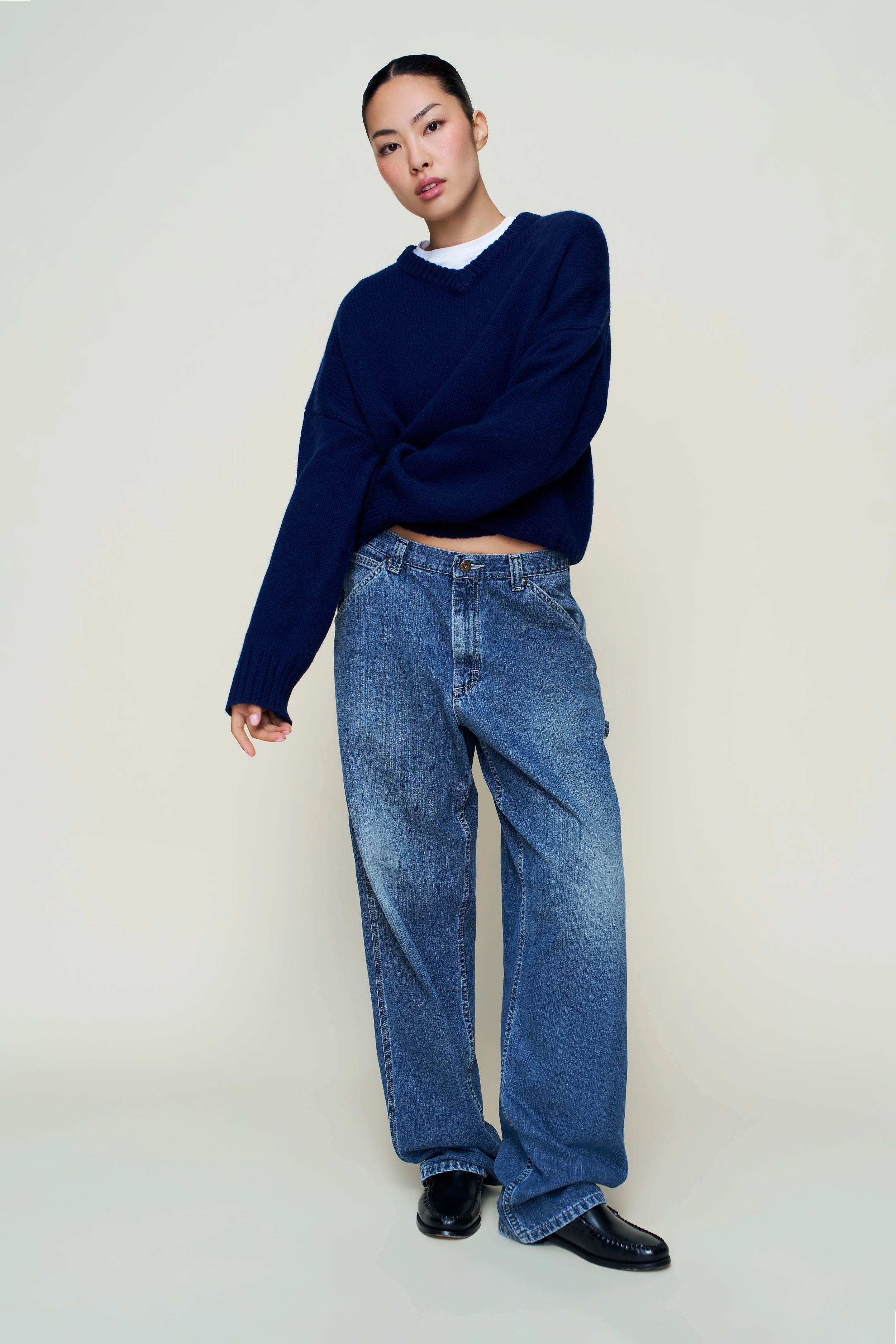 Morning Wear Joni Cashmere V-Neck Jumper