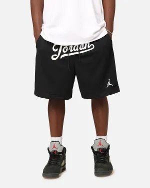 Jordan Flight MVP Statement Mesh Shorts Black/White