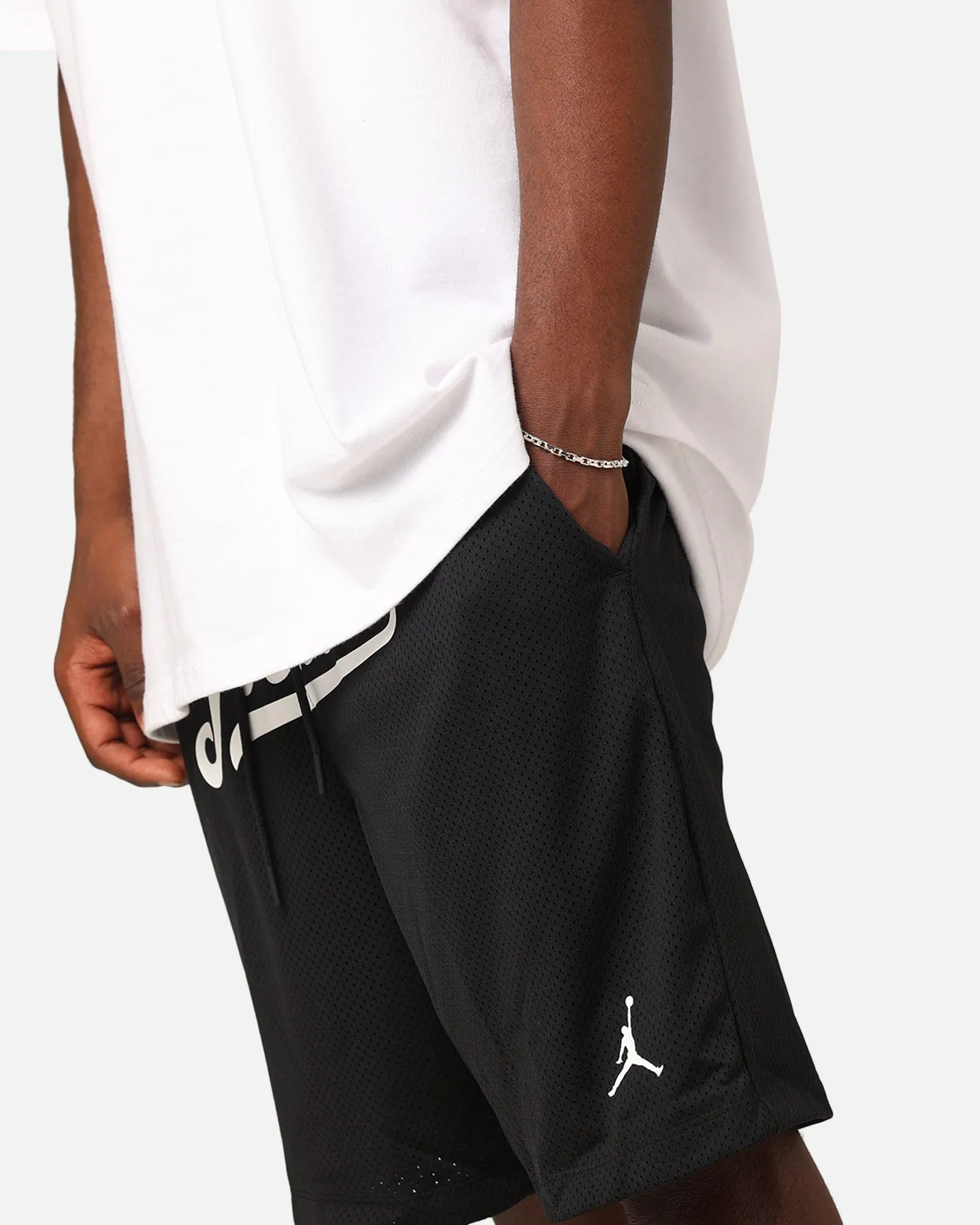 Jordan Flight MVP Statement Mesh Shorts Black/White
