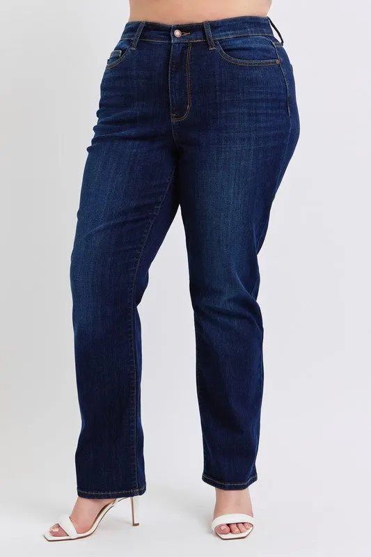 Judy Blue High Waisted Straight Denim 82627