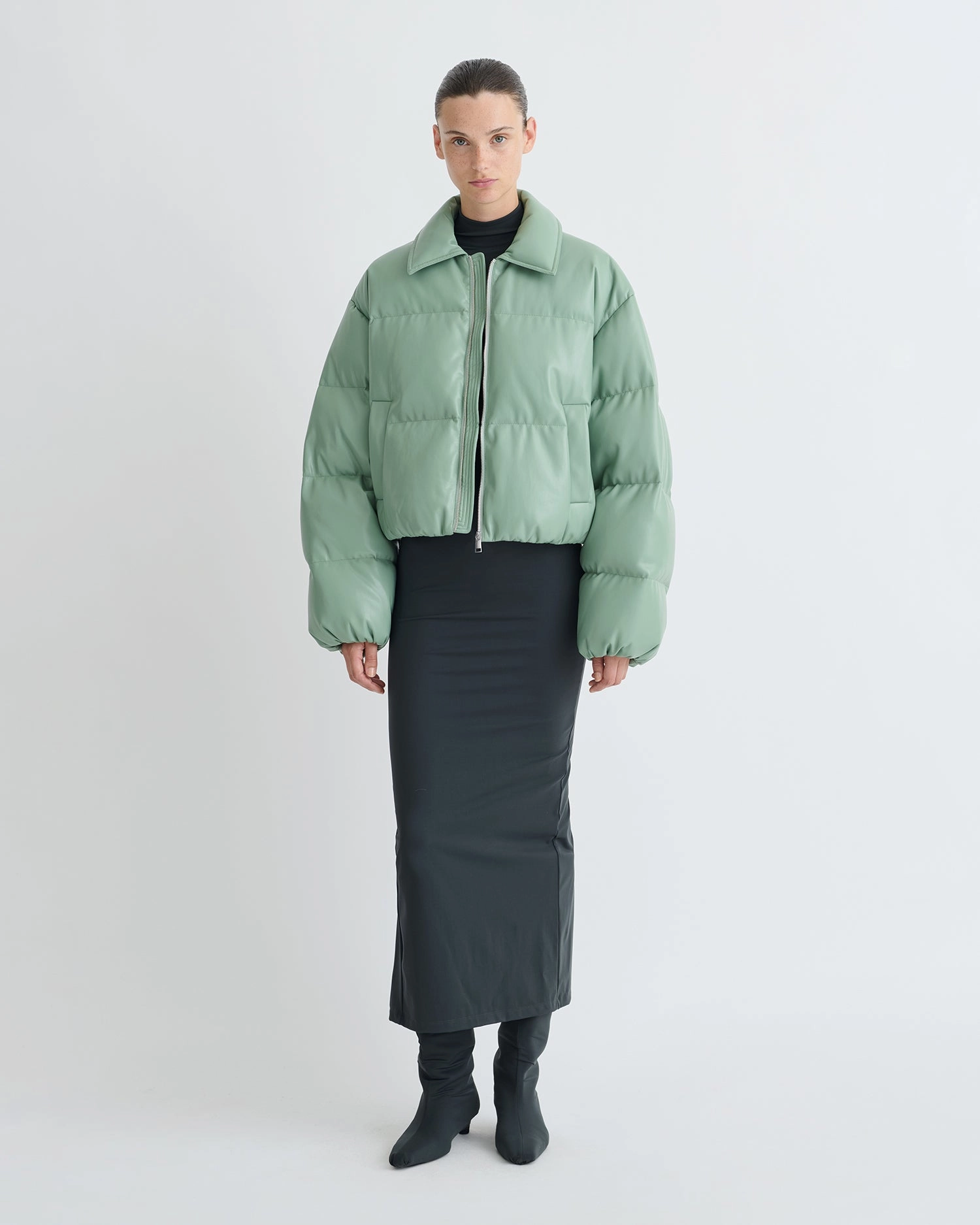 Juel - Okobor Jacket - Sage Capri-style Stretch Body