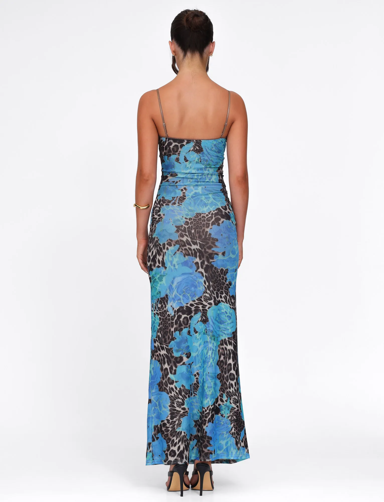 Date Nightwear Versatile Layer JULIANNA DRESS - BLUE : LEOPARD