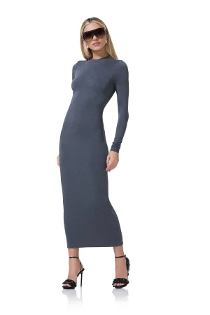 Skin Touch Juniper Dress - Heather Charcoal