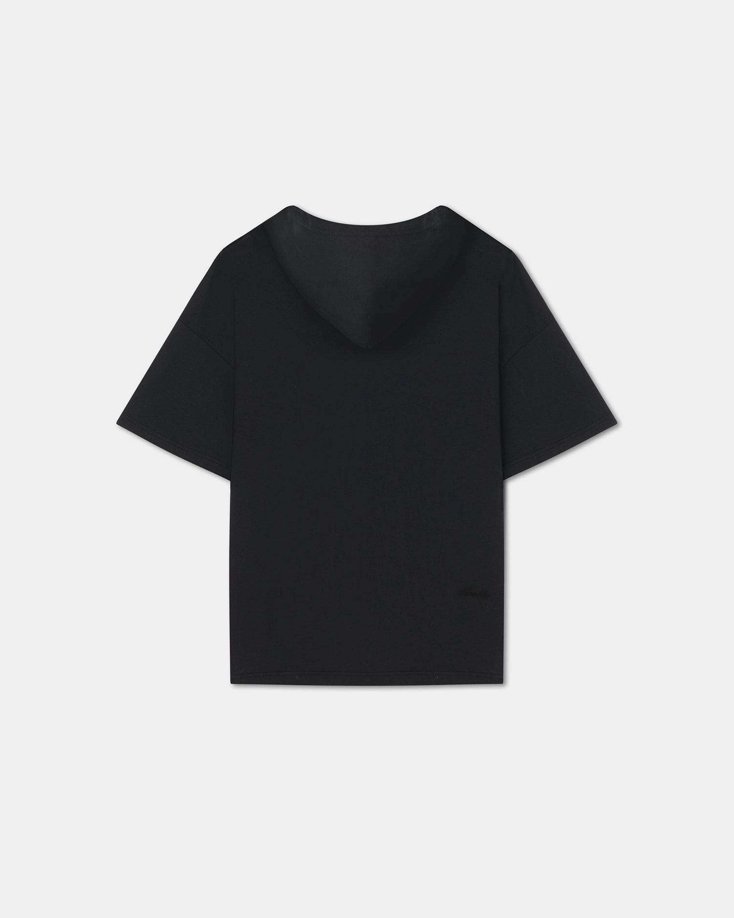 Kacper - Cotton-Jersey Hooded T-Shirt - Black Tear Resistant Weave MidweightJersey