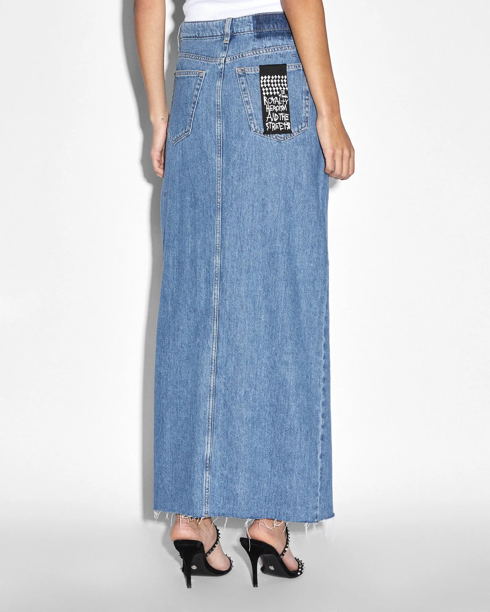 KARA MAXI SKIRT HERITAGE Always Fits Weekend Warrior Elegant