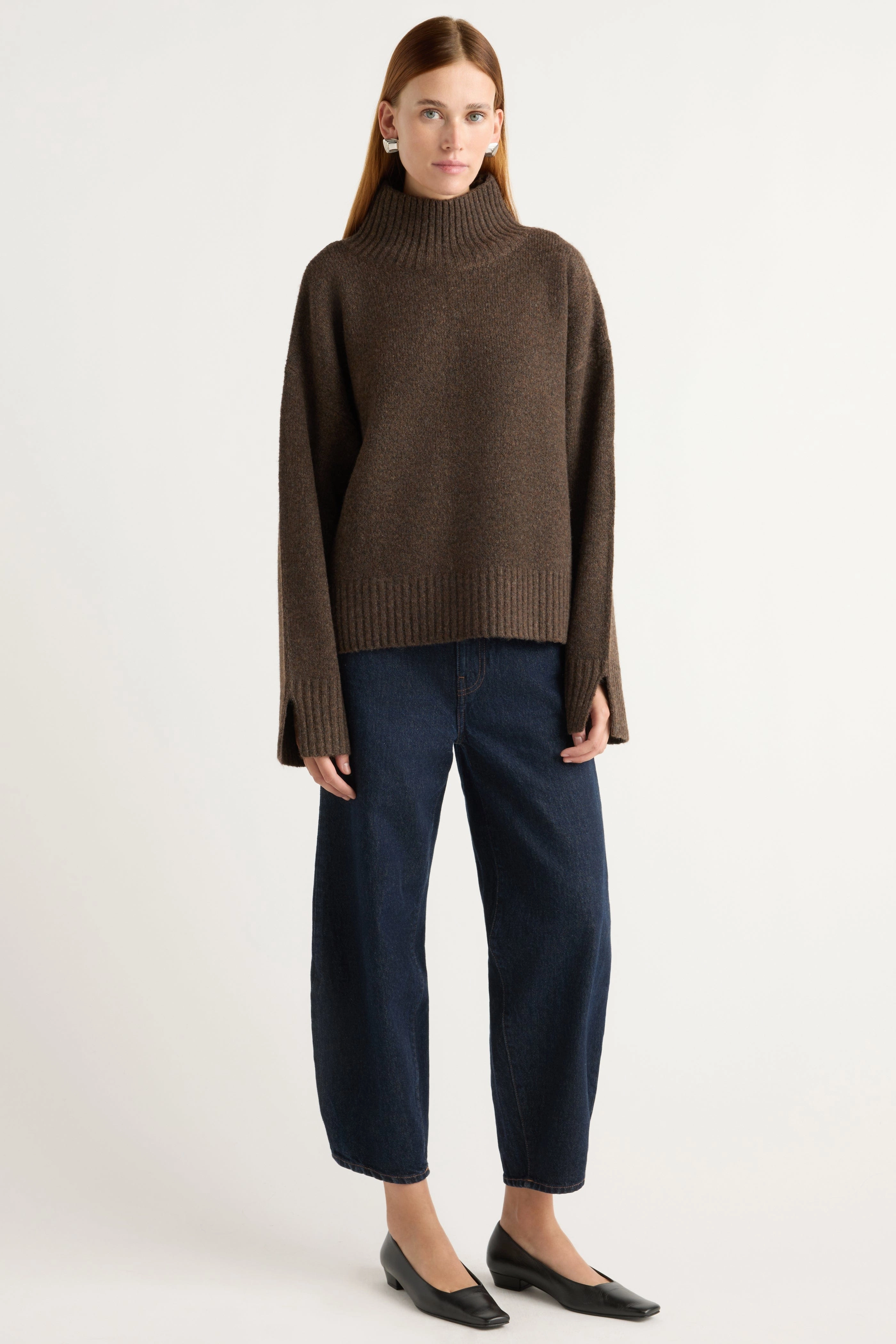 Stylish Comfort Karlie Oversized Turtleneck Sweater