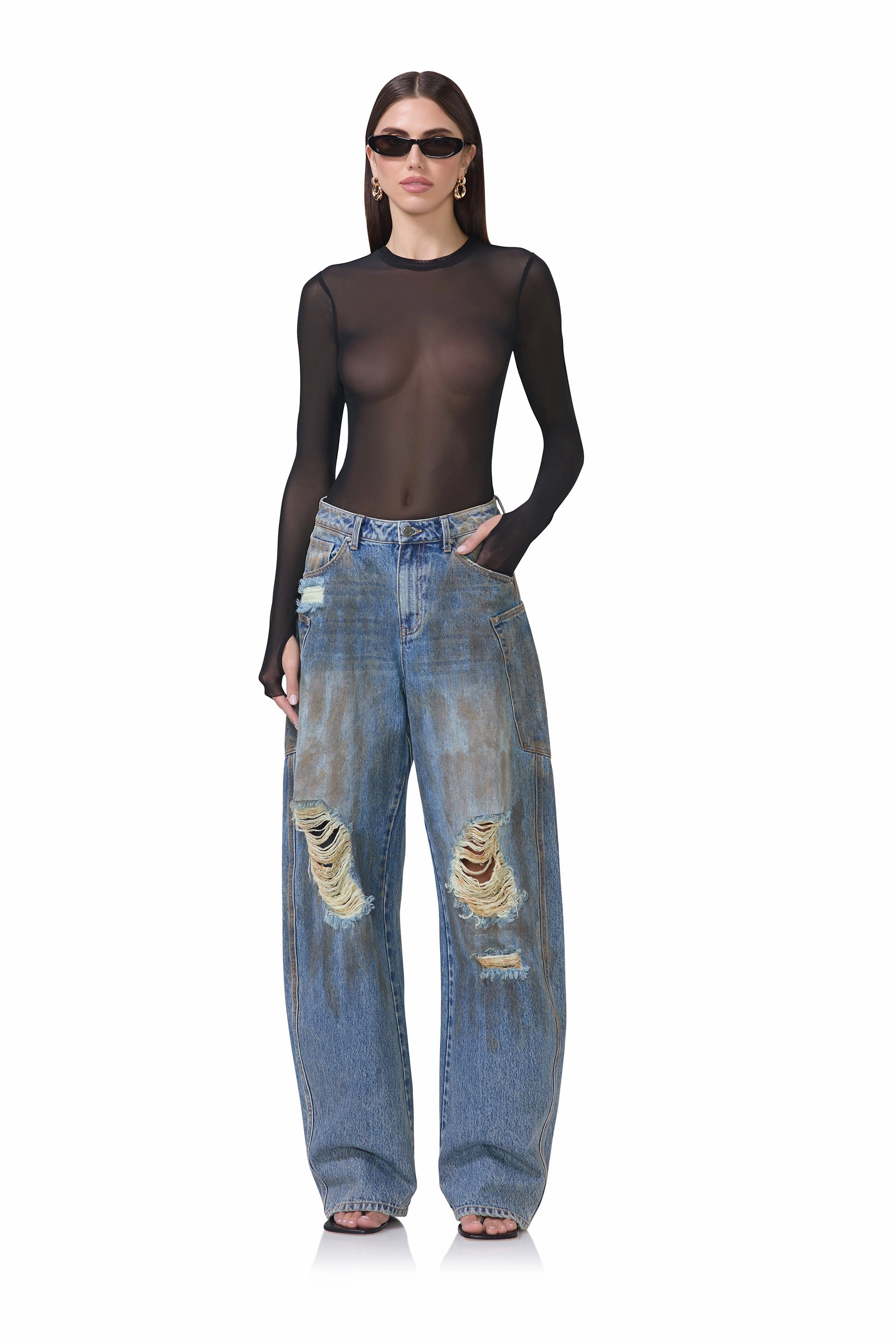 Fade Resistant Treatment Kaylee Top - Noir