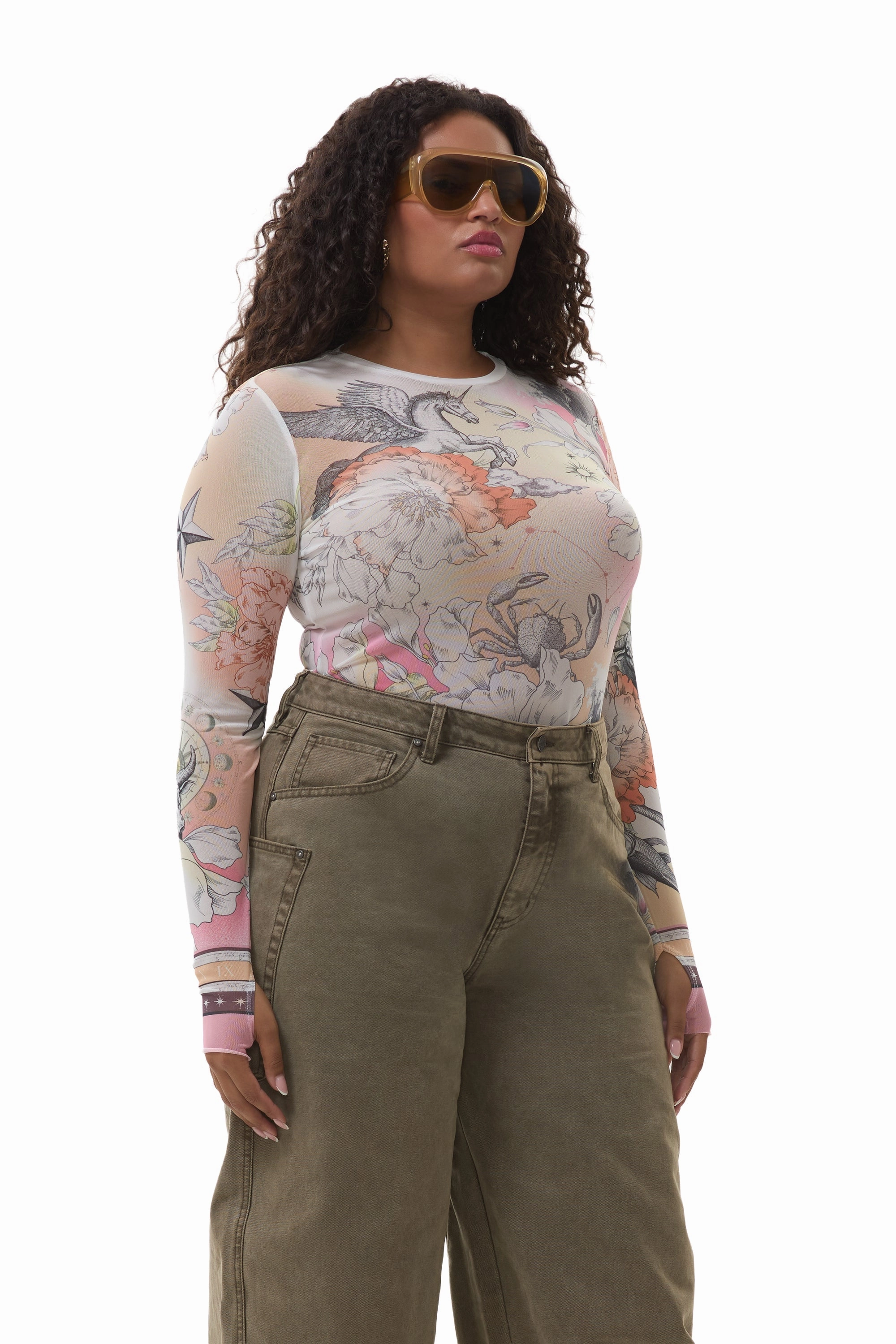 Kaylee Top - Zodiac Convo Layered Collar System