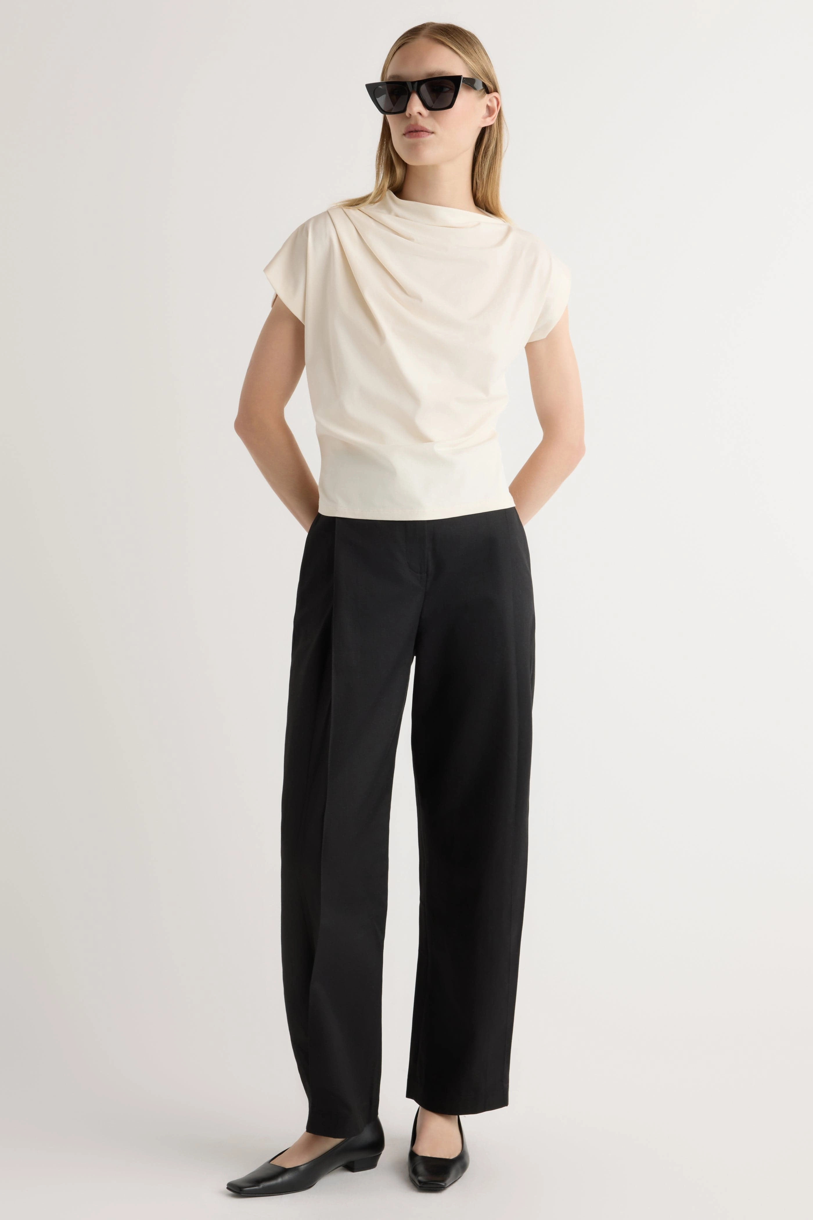 Easy Fit Kenny Asymmetric-Neck Tee