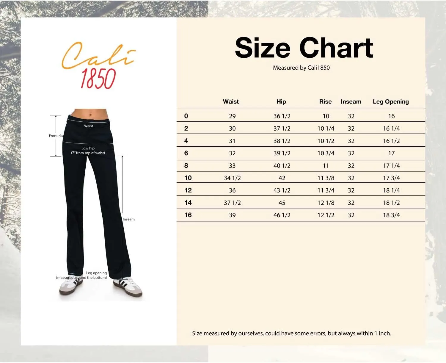 KHAKI & BLUE Women's Work Pants – High Rise Straight Leg Casual Trousers with Pockets