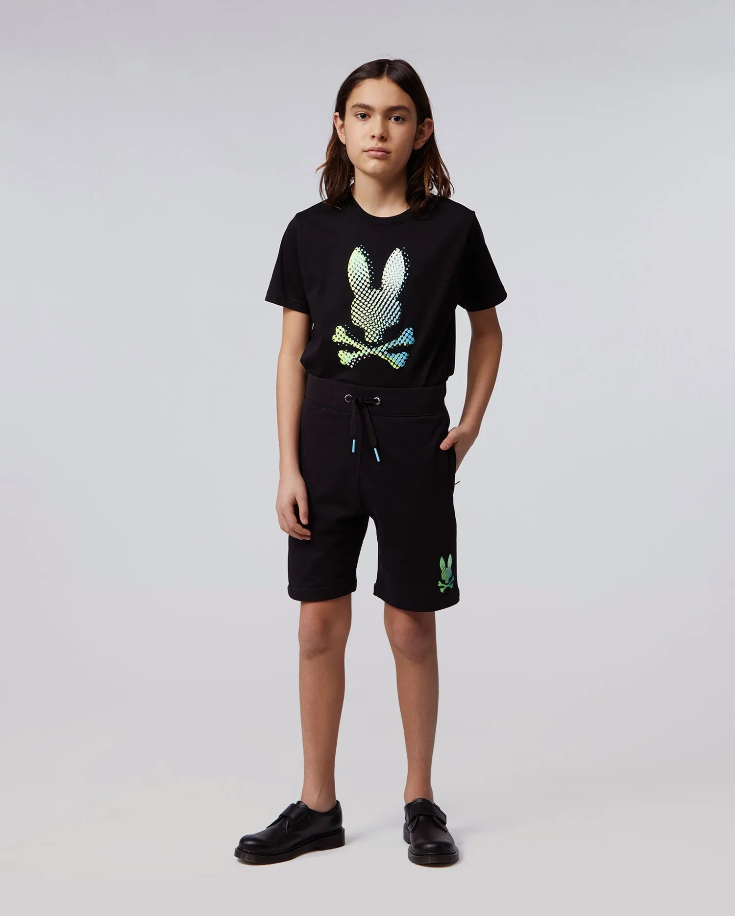 KIDS HINDES SWEAT SHORTS - B0R416T1FT