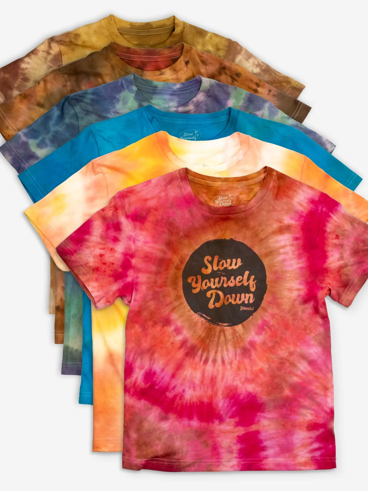 Kids Retro Distressed Tie-Dye