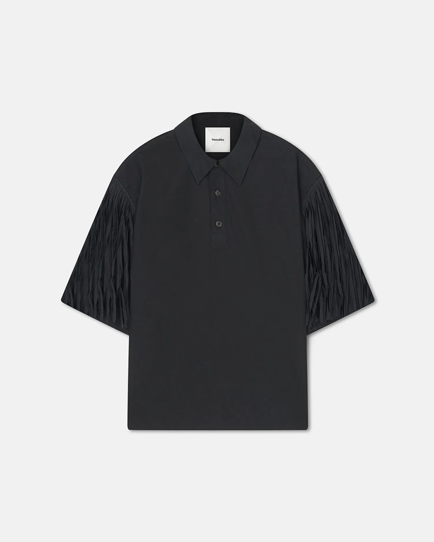 Stretch Layer Ilian - Tech Poplin Shirt - Black