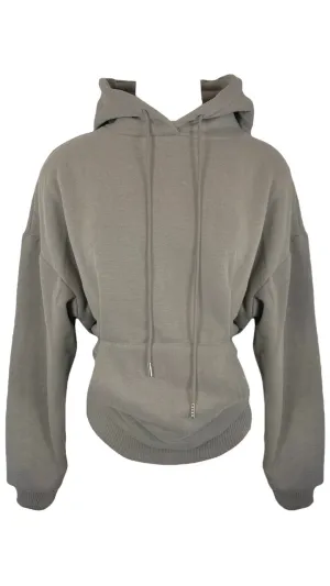 Kim Oversized Hoodie - Light Olive