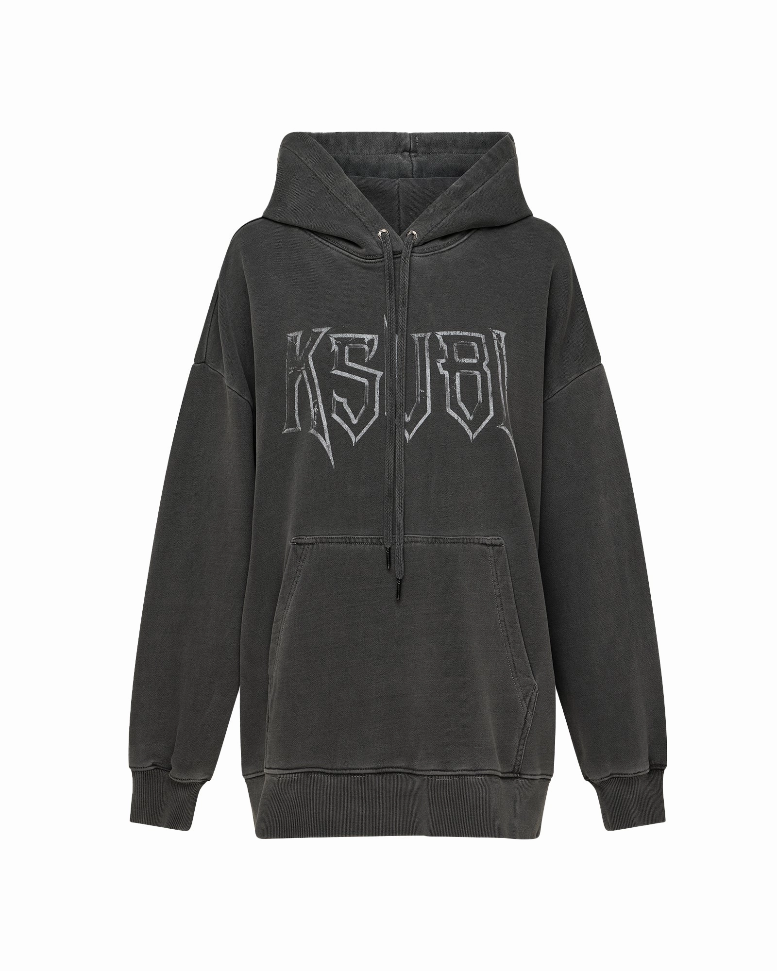 EcoFriendly Dye KINGDOM OH G HOODIE CHARCOAL
